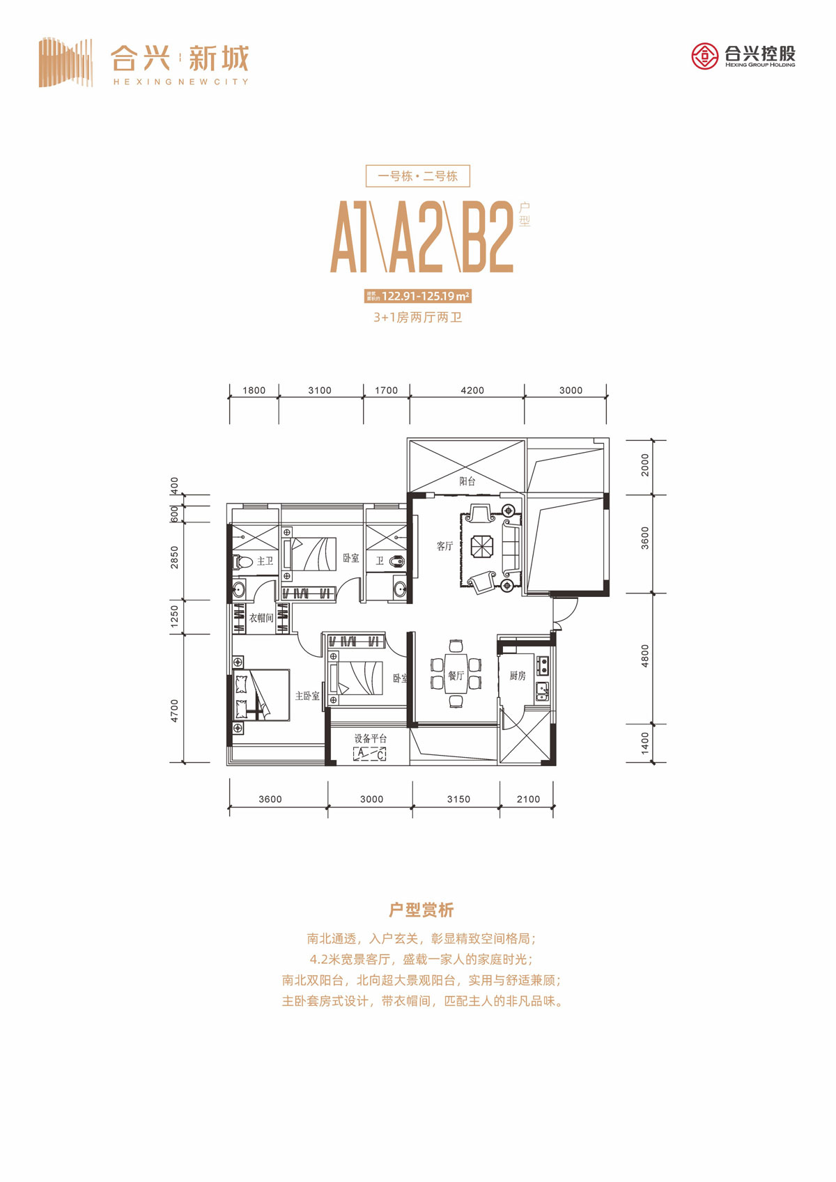 A1/A2/B2戶型