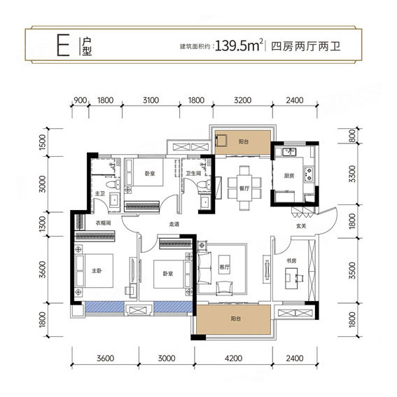 E戶型