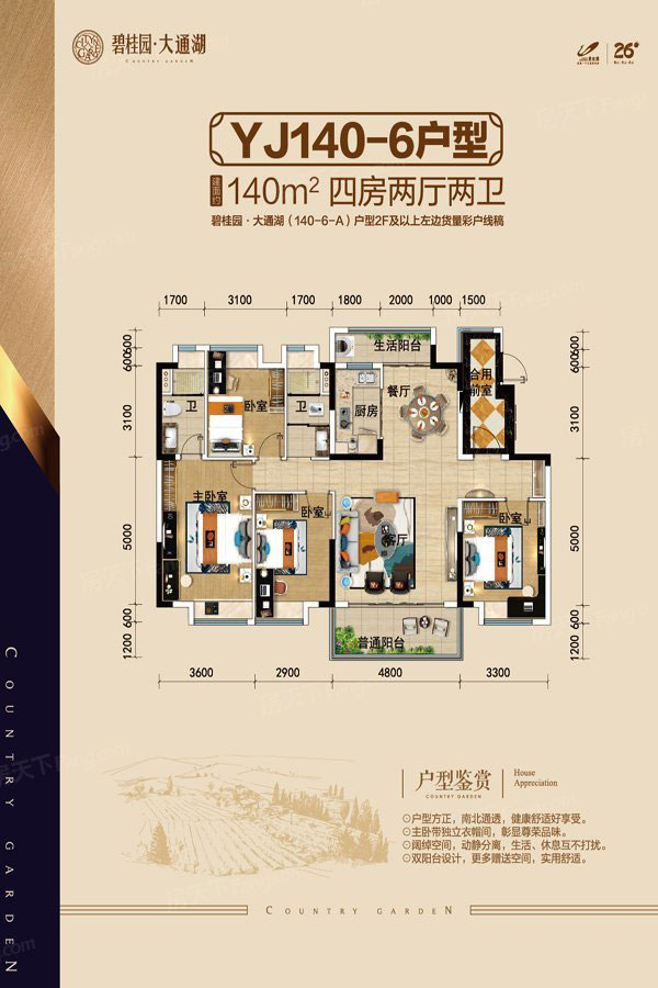 YJ140-6戶型