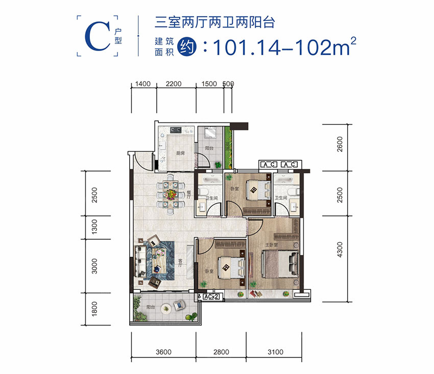 C戶型