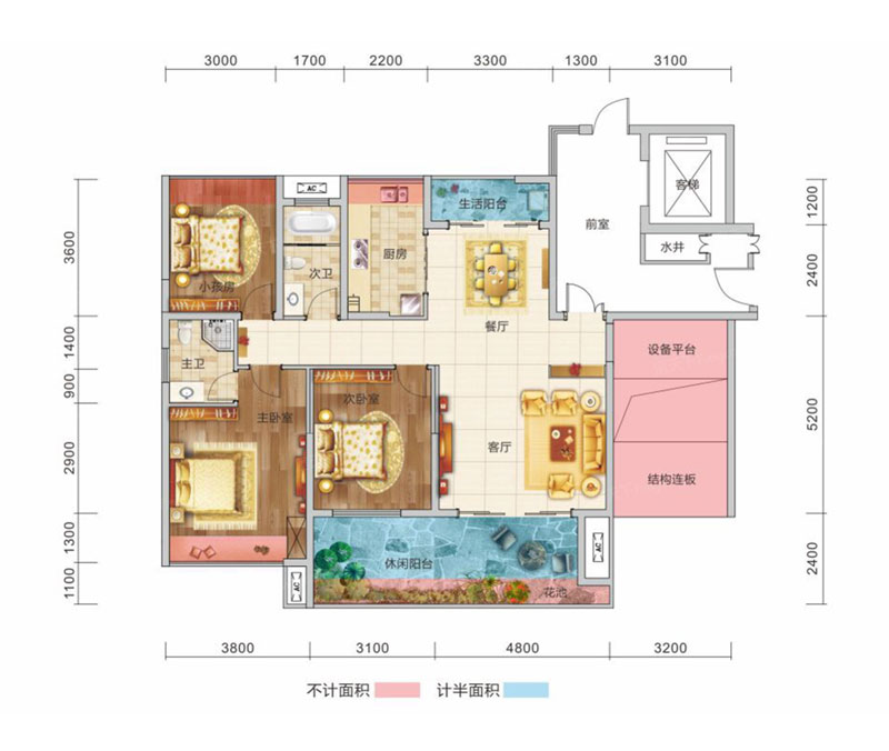 3、4#戶型