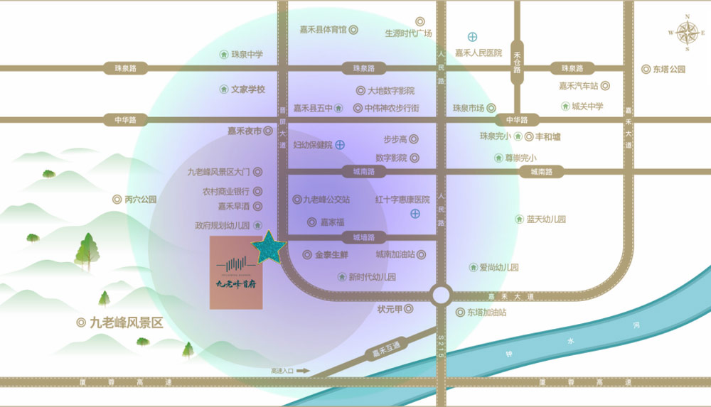 區(qū)位圖